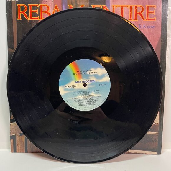 Reba McEntire The Last One To Know 1980 LP Vinyl Record MCA Records MCA 42030 - Picture 4 of 4